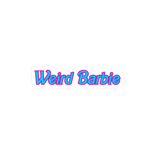 Weird Barbie (blu)