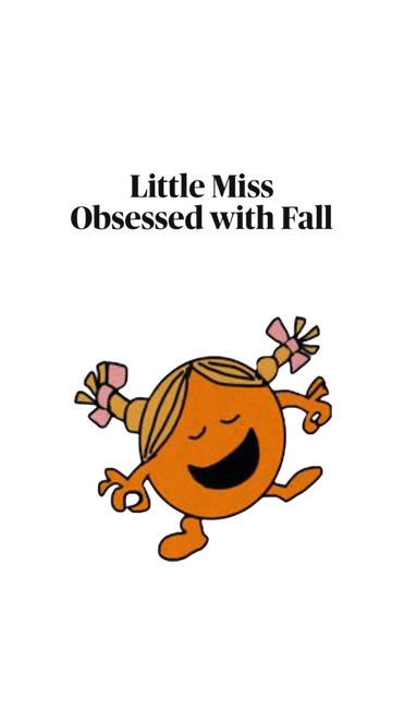 Little Miss Obsessed With Fall