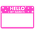 Hello My Name Is (Pink Stars)
