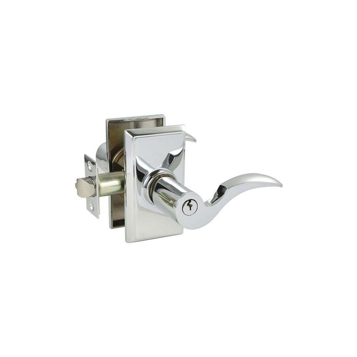 EMTEK KIK, WAVERLY KNOB, RECTANGULAR ROSETTE IN SATIN NICKEL