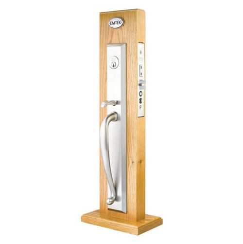 Emtek 3352 Middleton Mortise HandlesetM  with right hand Cortina Lever in Satin Nickel ONLY 1 LEFT!
