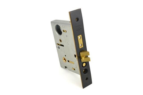 Baldwin Entrance/Apartment Mortise Lock w/ Strike 1-1/2 BS Venetian Bronze LH. ONLY 1 LEFT