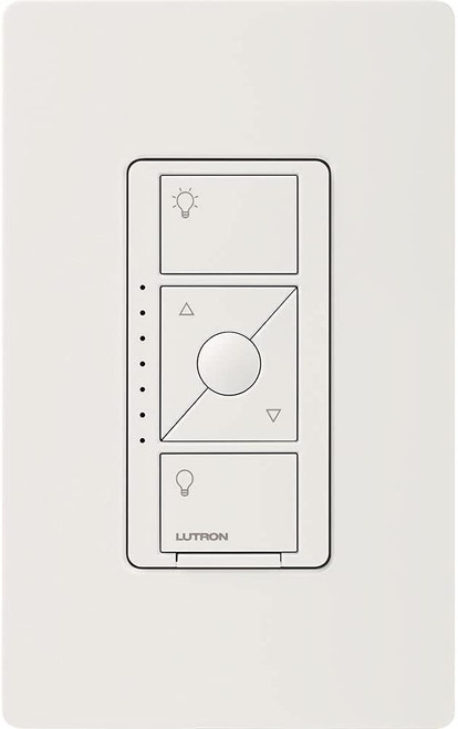 Lutron Caseta Wireless Smart Lighting ELV Dimmer Switch for Electronic Low Voltage Light Bulbs, PD-5NE-WH, White