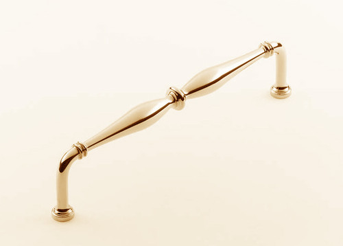 Classic Brass Appliance Pull 12 c-c in Polished Antique - Hermitage