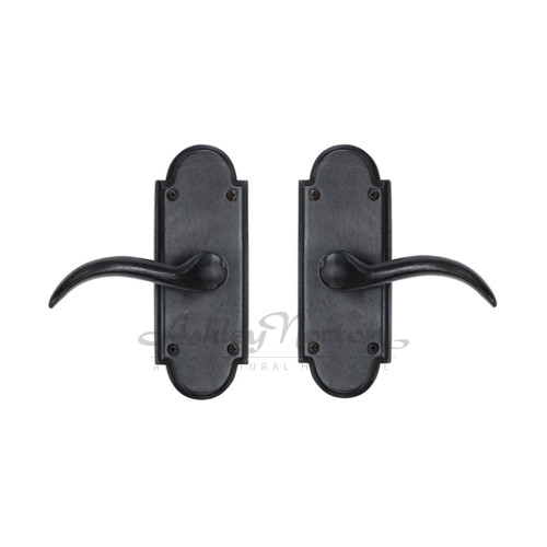 Ashley Norton Escutcheon LH Passage with Churchill Lever in Dark Bronze.
