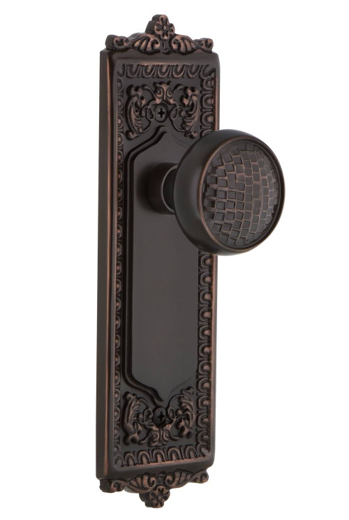 Fusion French Colonial Double Cylinder Entry Set in Oil-rubbed Bronze. ONLY 1 LEFT