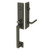 Emtek Solid Brass Wilshire Entry set (Single Cylinder - Egg Knob - Flat Black - 2-3/8in. Backset) ONLY 1 LEFT!