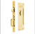 Emtek 7-1/2 Inch Solid Brass Privacy Mortise Pocket Door Lock for 1-3/8" Thick Doors. ONLY 1 LEFT