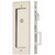 Emtek Modern Rectangular Privacy Pocket Door Mortise Lock in Polished Nickel. ONLY 1 LEFT