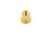 Baldwin Mortise Single Cylinder C Keyway 1-5/8 in. Length Non-Lacquered Brass. ONLY 1 LEFT