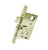 Baldwin left hand emergency egress 2-1/2" backset mortise lock in unlacquered brass