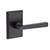 Baldwin Taper Reserve Lever with Rustic Square Rose in Dark Bronze. ONLY 1 LEFT