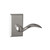 Bravura Columbus with Rectangle Trim Passage Leverset, Left Hand. ONLY 1 LEFT