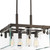Progress Glayse Wide Semi-Flush - Antique Bronze 60 Watts