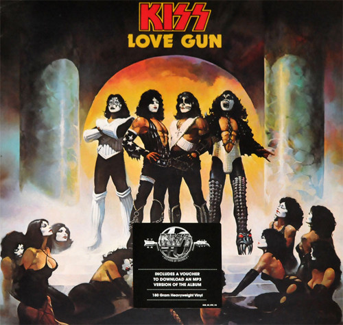 KISS "Love Gun" LP