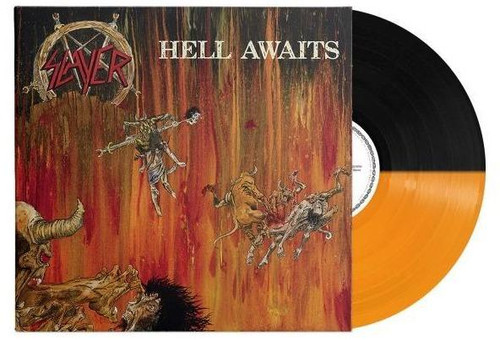 Slayer "Hell Awaits" LP (orange/black vinyl)