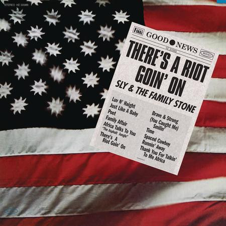 Sly & The Family Stone "There's A Riot Goin On" LP (red vinyl)