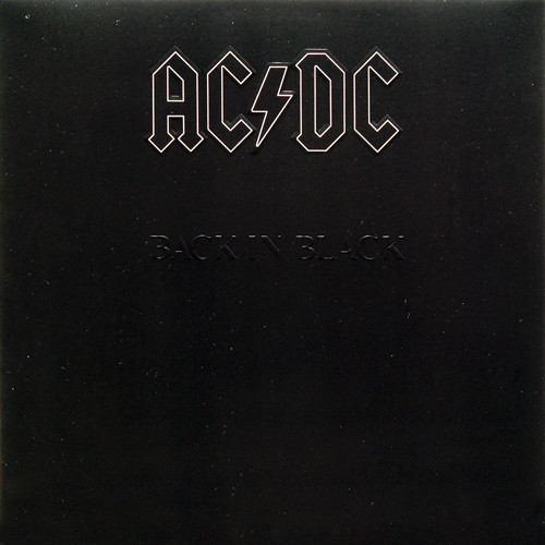 AC/DC "Back in Black" LP 