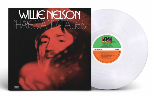 Willie Nelson "Phases and Stages" LP (clear vinyl)
