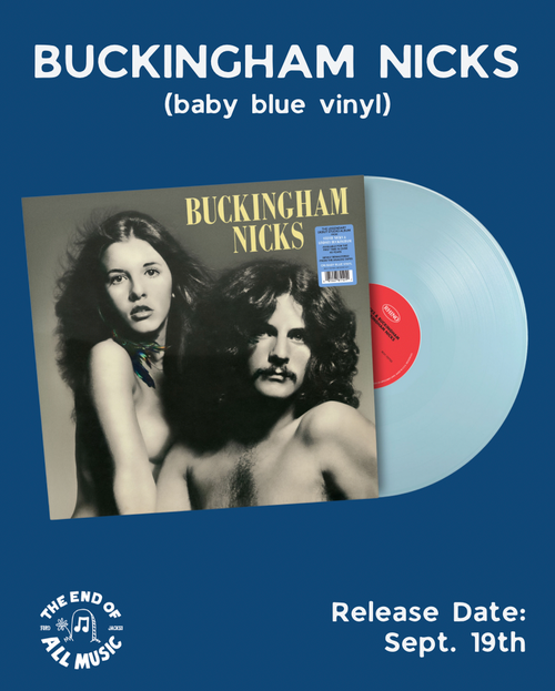 Buckingham Nicks LP (blue vinyl)