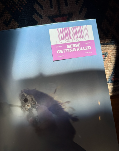 GEESE "Getting Killed" LP (violet vinyl version)