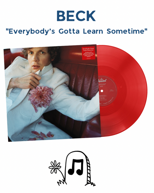 Beck "Everybody’s Gotta Learn Sometime" LP (red vinyl)