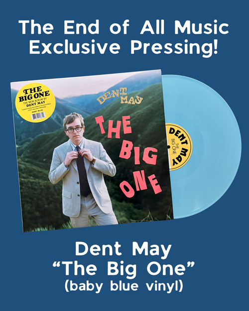 Dent May "The Big One" LP (End of All Music Exclusive / blue vinyl)
