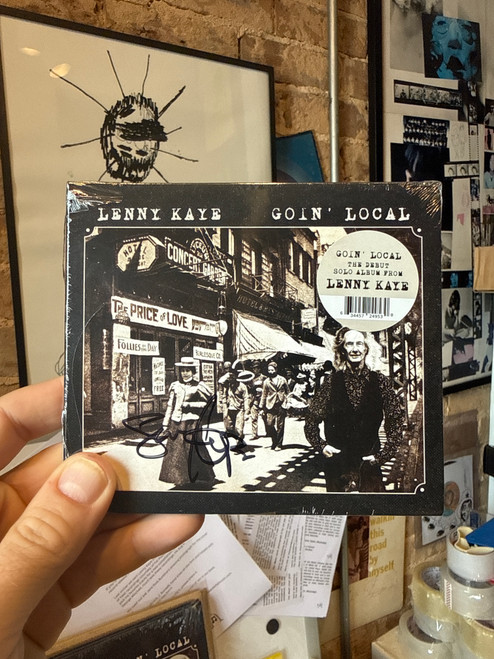 Lenny Kaye "Goin' Local" CD (SIGNED BY LENNY)