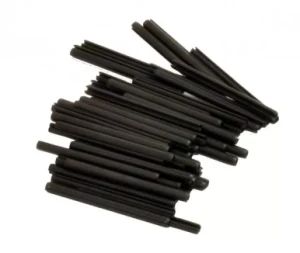 Lynx competition belt roll pins, 103393 - 50-count pack, black steel