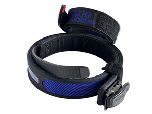 DAA Ratchet Belt, blue, 103886 - USPSA competition ratchet buckle belt, size code 100