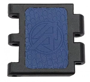 Double-Alpha Lynx Belt individual link, blue — modular link for USPSA/IPSC competition belts
