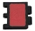 Lynx competition belt single link, 103398 - black polymer frame with red textured grip insert