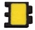 Lynx competition belt single link, 103404 - black polymer frame with yellow textured grip insert