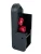 Black polymer holster insert block, Flex Air Type B, USPSA competition tension adjuster
