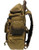 DAA Range Companion Backpack 103840 - FDE tan, USPSA range bag, multi-pocket design