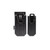 Black polymer magazine pouch with 360° rotation and belt clip — GH competition mag holder for USPSA/IPSC