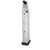 Atlas Gunworks 170mm 29-round 9mm premium magazine, stainless with black Alphalock basepad