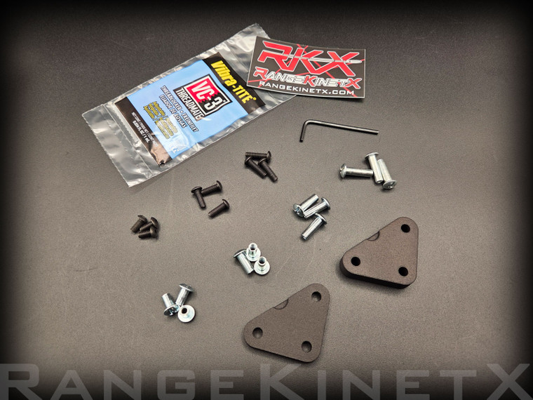 RangeKinetX Extra Spacer & Mounting Hardware (OG) for Carnivore holster, competition shooting