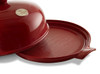 Emile Henry Flame Bread Cloche, 13.2 x 11.2", Burgundy