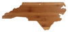 Totally Bamboo State Cutting & Serving Board, North Carolina, 100% Bamboo Board for Cooking and Entertaining