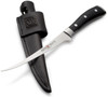 Wusthof Classic Ikon 7-Inch Fillet With Sheath, Black