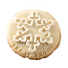 Nordic Ware 01335 Holiday Cast Cookie Stamps, Set of 3