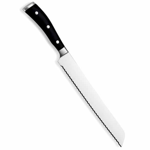 Classic Ikon 9" DoubleSerrated Bread Knife Trademark Retail