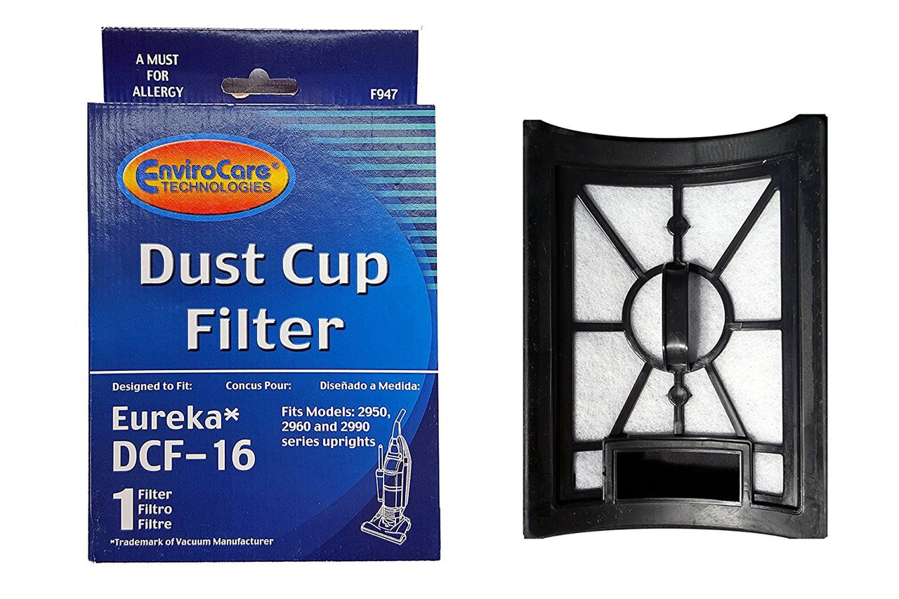 1) Eureka Style DCF 16, Hepa W 