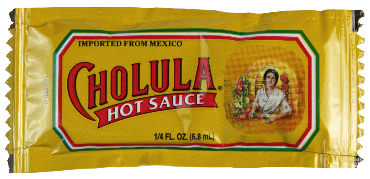 Cholula Hot Sauce Packet Bundle of 100 Trademark Retail