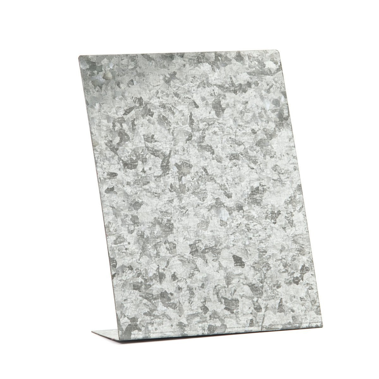 Embellish Your Story Galvanized Free Standing Magnetic Memo Board