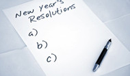 New Year's Resolutions