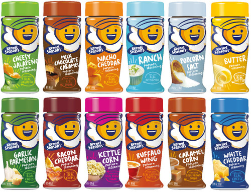 Kernel Season's COMPLETE SEASONING KIT (Variety Pack Bundle of ALL 12 Flavors)