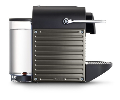 Nespresso Pixie Espresso Maker With Aeroccino Plus Milk Frother, Electric  Titan - Trademark Retail