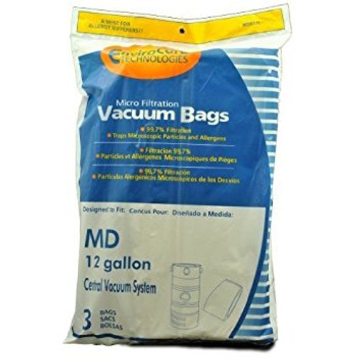 Modern Day Central Vacuum Bags 12 gal